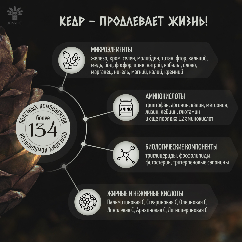Витаминно-минеральный комплекс Настой "БиоКедр"